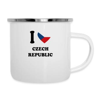 i love homeland gift CZECH REPUBLIC - Camper Mug - white - Right