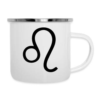 lion astro symbol - Camper Mug - white - Right