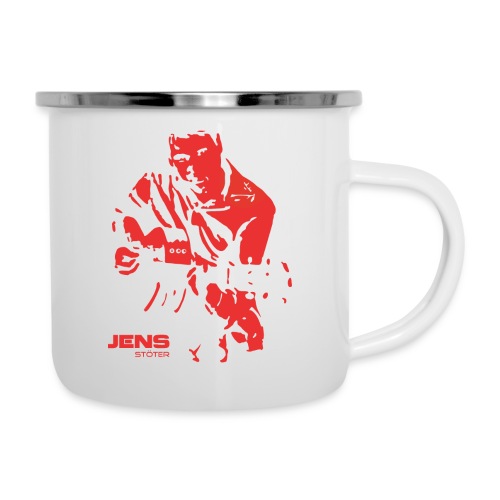 Jens_Silhouette - Emaille-Tasse