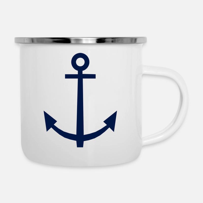 anchor - Camper Mug - white