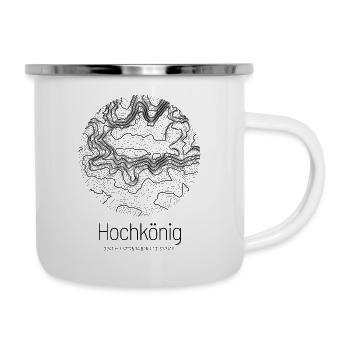 Hochkönig | Map Topography Design - Camper Mug - white - Right