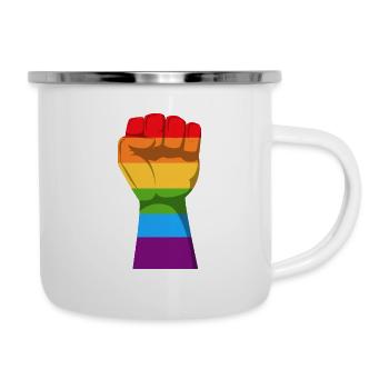 Rainbow - Camper Mug - white - Right