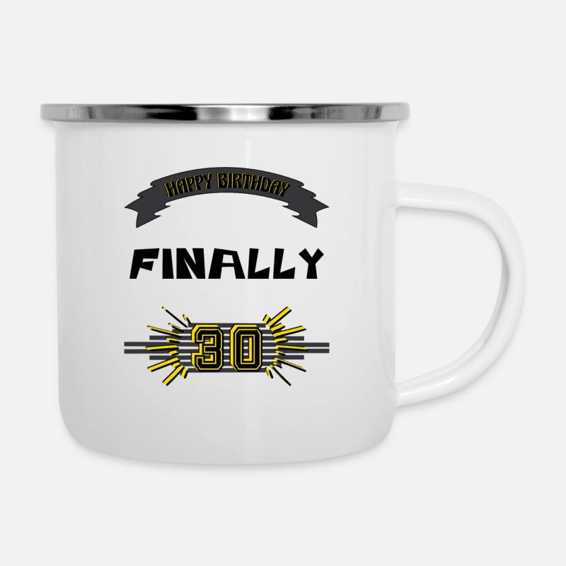 Happy Birthday, Gift, - Camper Mug - white