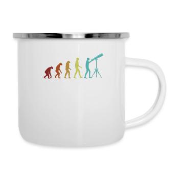 Astronomy Evolution Starry Sky Cosmologist - Camper Mug - white - Right