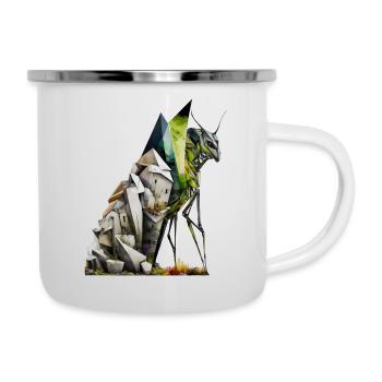 Locust Insects Architecture Gift Animal Zoo - Camper Mug - white - Right
