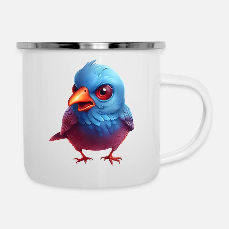A skeptical look that inspires - Camper Mug - white