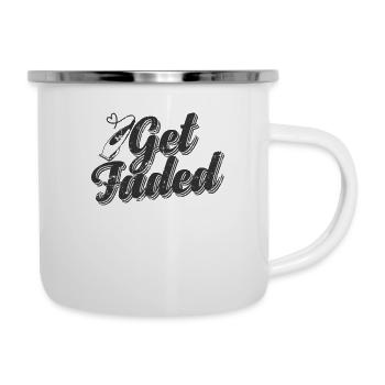 Get Faded Hairdresser Profession Hair - Camper Mug - white - Right