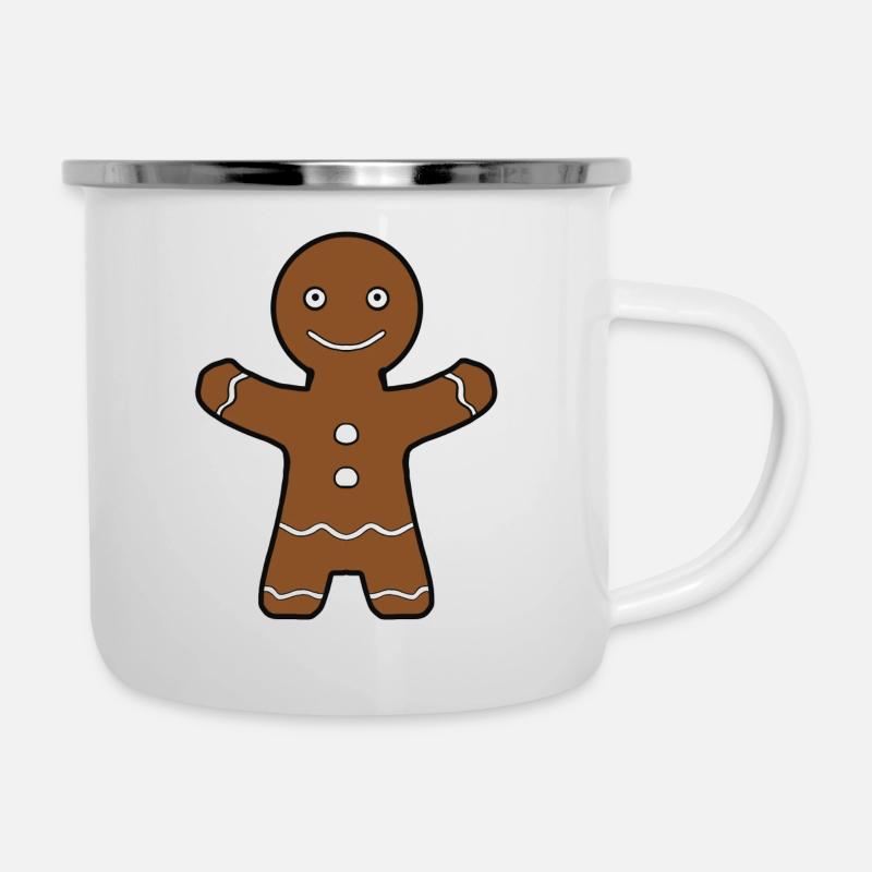 Gingerbread - Camper Mug - white