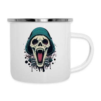 Scream Machine T-Shirt - Show Your Dark Side - Camper Mug - white - Right