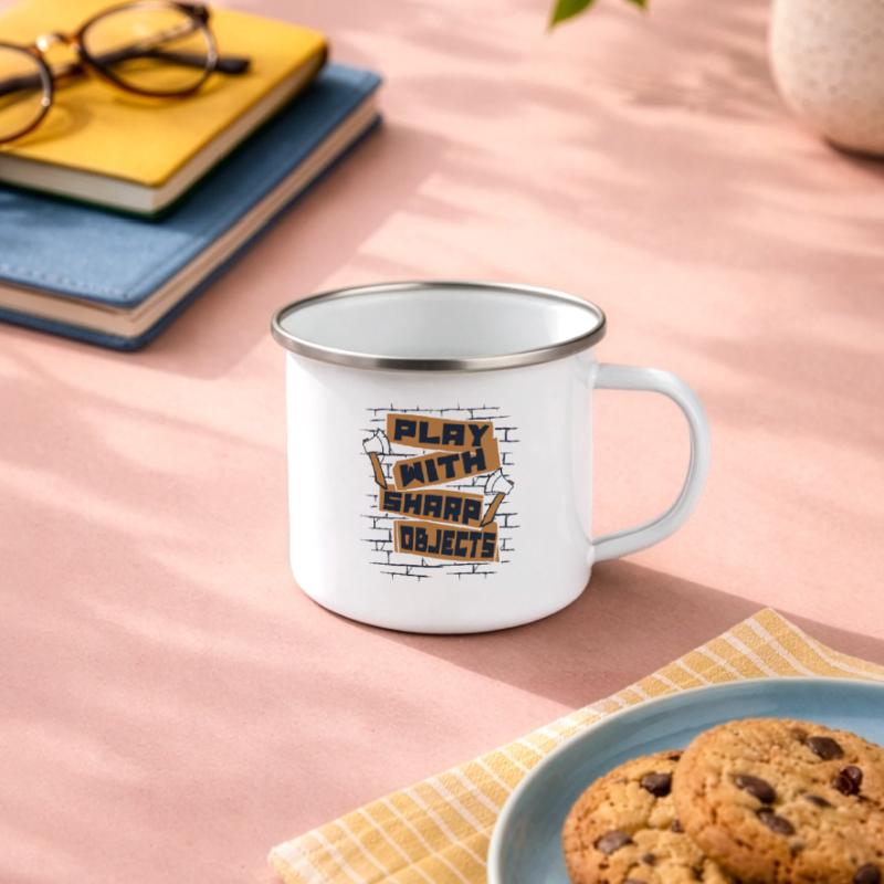Play With Sharp Objects Axe Throwing Competition Camper Mug