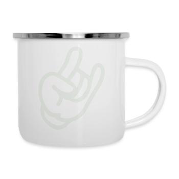 Rock Hand - Camper Mug - white - Right