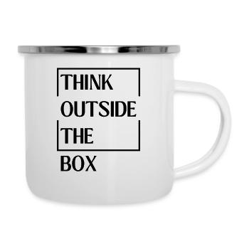 Think Outside the Box - Camper Mug - white - Right