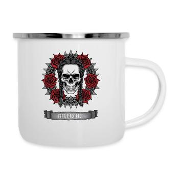 bikergirl - Camper Mug - white - Right