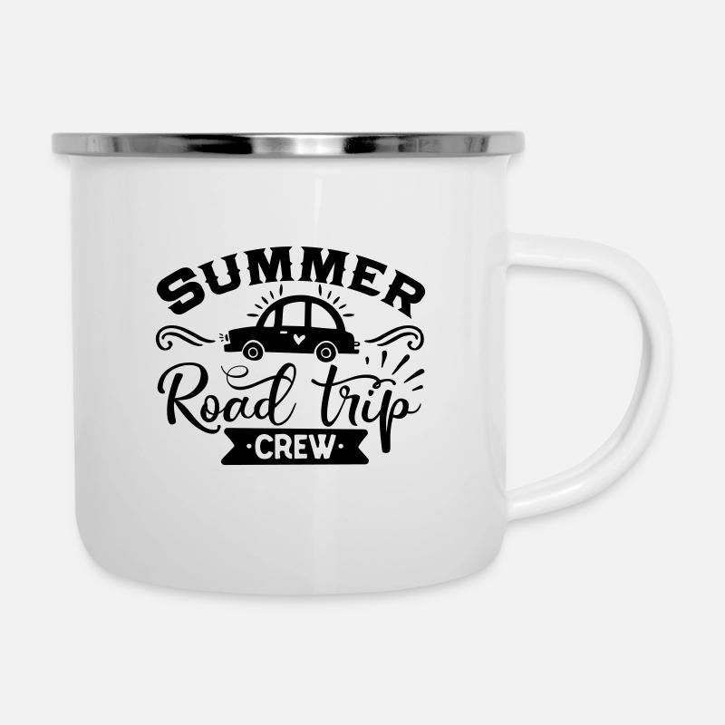 Summer road trip - Camper Mug - white