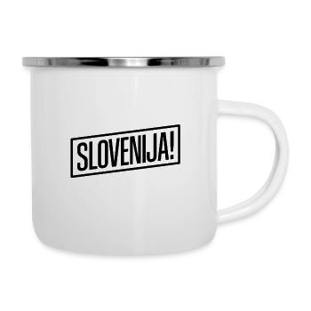 Slovenia! - Camper Mug - white - Right