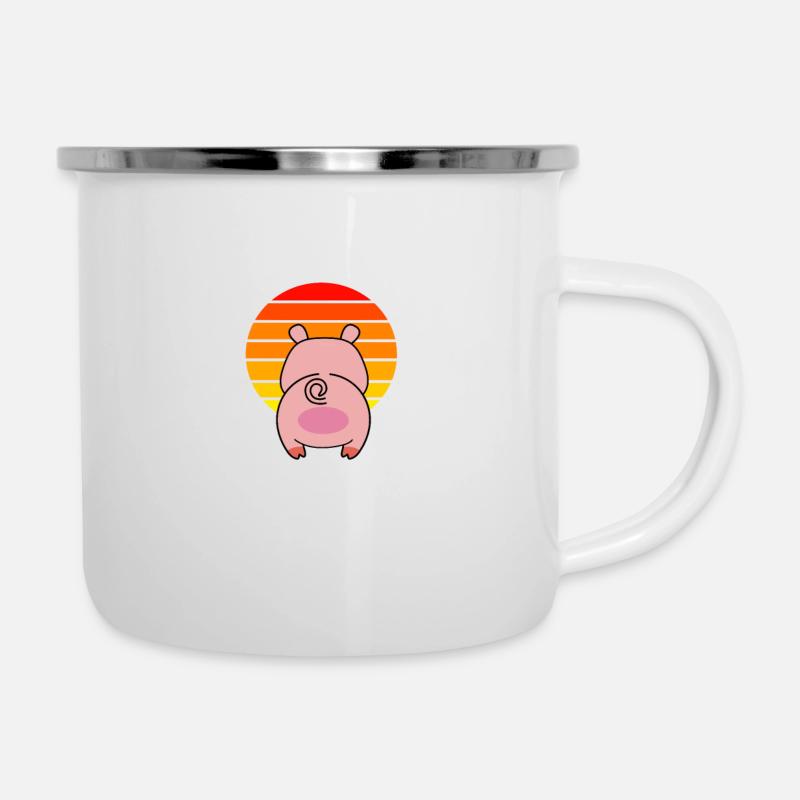 PORK O'Clock - Camper Mug - white