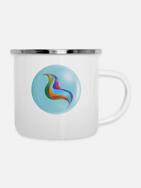 ME Original - Emaille-Tasse - Weiß