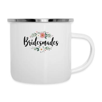 Junggesellinnen Abschied - Emaille-Tasse - Weiß - Rechts