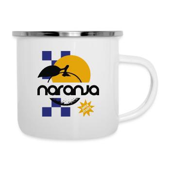 Oranges Naranja Juicy Fruits Summer Sun - Camper Mug - white - Right