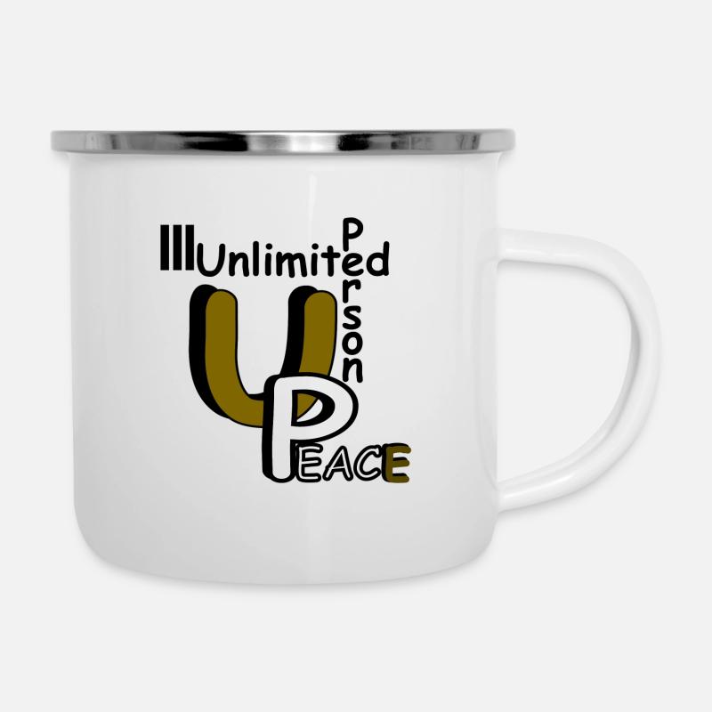 Peace - Camper Mug - white