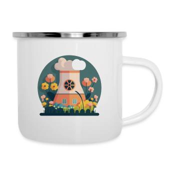 Flower Power Green Energy 2 - Camper Mug - white - Right