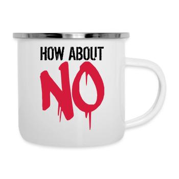stamp graffiti cool how about no saying funny w - Camper Mug - white - Right