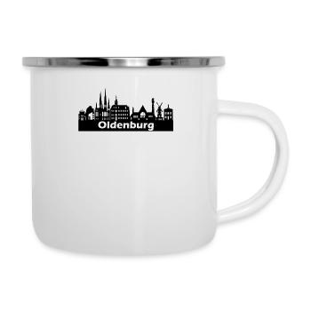 Oldenburg + Skyline - Camper Mug - white - Right