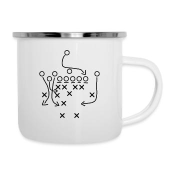 Tactics American Football - Camper Mug - white - Right