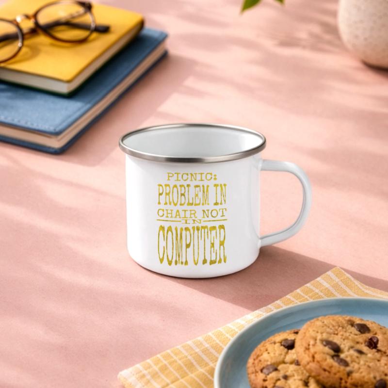 Hacking Computer Codes Programming Funny Quote Camper Mug