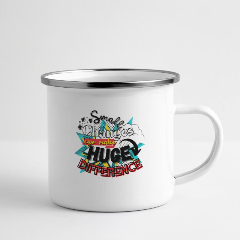 Small Changes Can Make Huge Difference Camper Mug