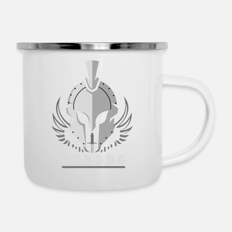 strong - Camper Mug - white