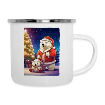 Christmas Polar Bear 1.2 - Camper Mug - white - Right