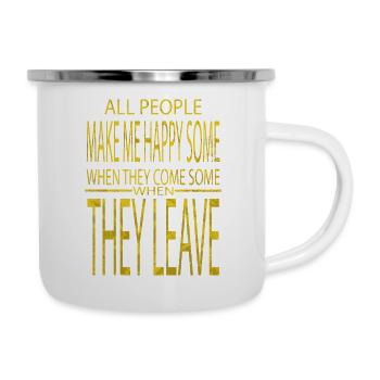 Jokes Family Party Antireligion Tshirts Quote - Camper Mug - white - Right