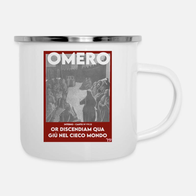 humérus - Tasse émaillée - blanc