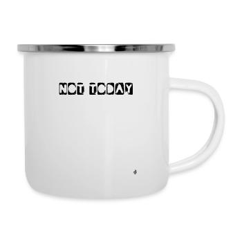 Not today - Camper Mug - white - Right