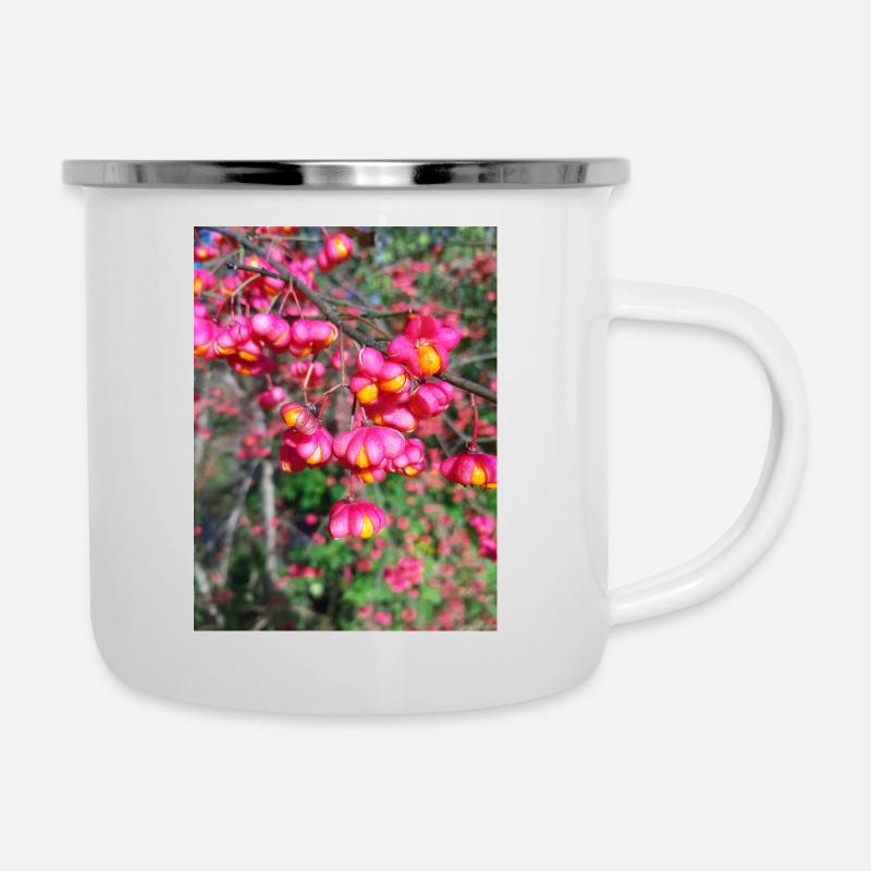 Spindle tree - Camper Mug - white