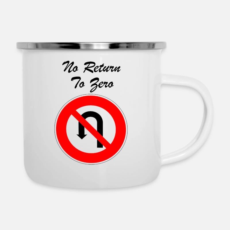No Return To Zero - Camper Mug - white