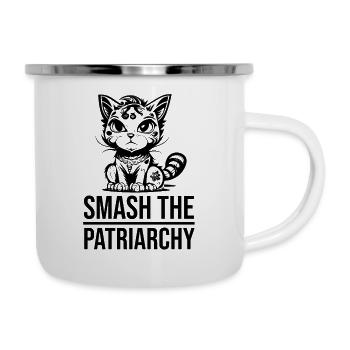 Smash The Patriarchy - Camper Mug - white - Right