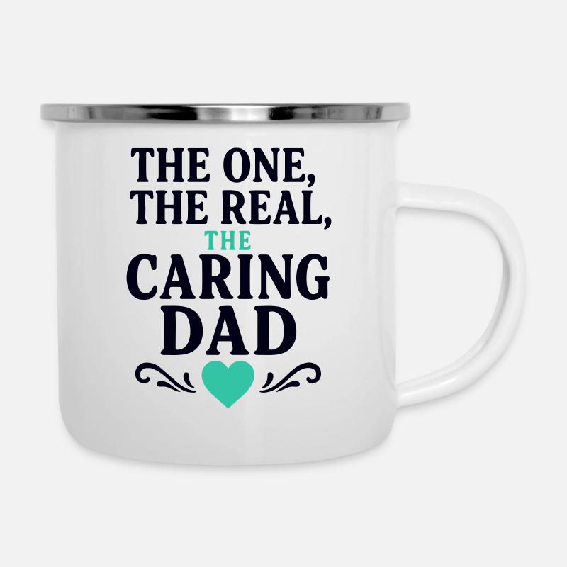 Caring Dad the Original Father's Day - Camper Mug - white