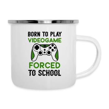 Gamer Shirt For Teen Boys Videogame Love - Camper Mug - white - Right