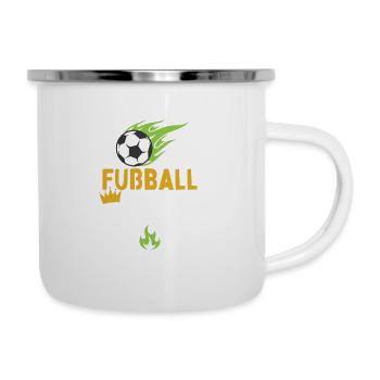 Elfter Geburtstag 11 Mädchen Eleven Herz Elf Jahre - Emaille-Tasse - Weiß - Rechts
