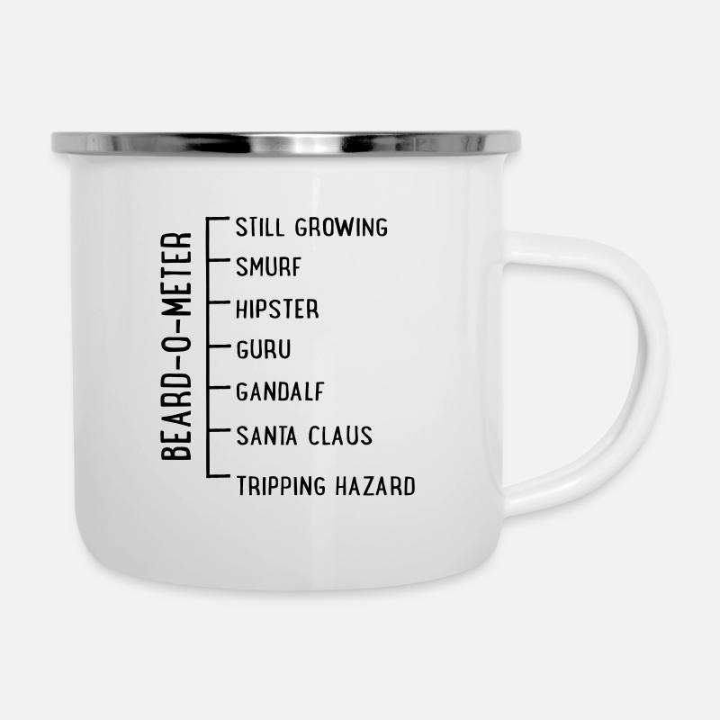 Bart - Tasse émaillée - blanc