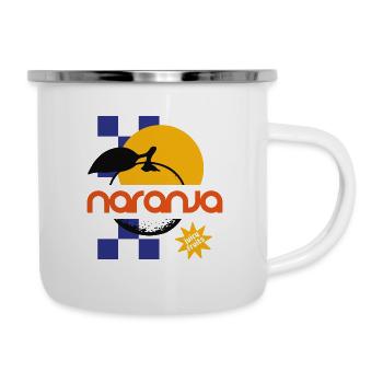 Oranges Naranja Juicy Fruits Summer Sun - Camper Mug - white - Right