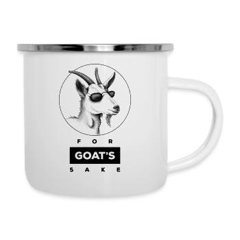 For Goat's Sake - Tasse émaillée - blanc - Droite