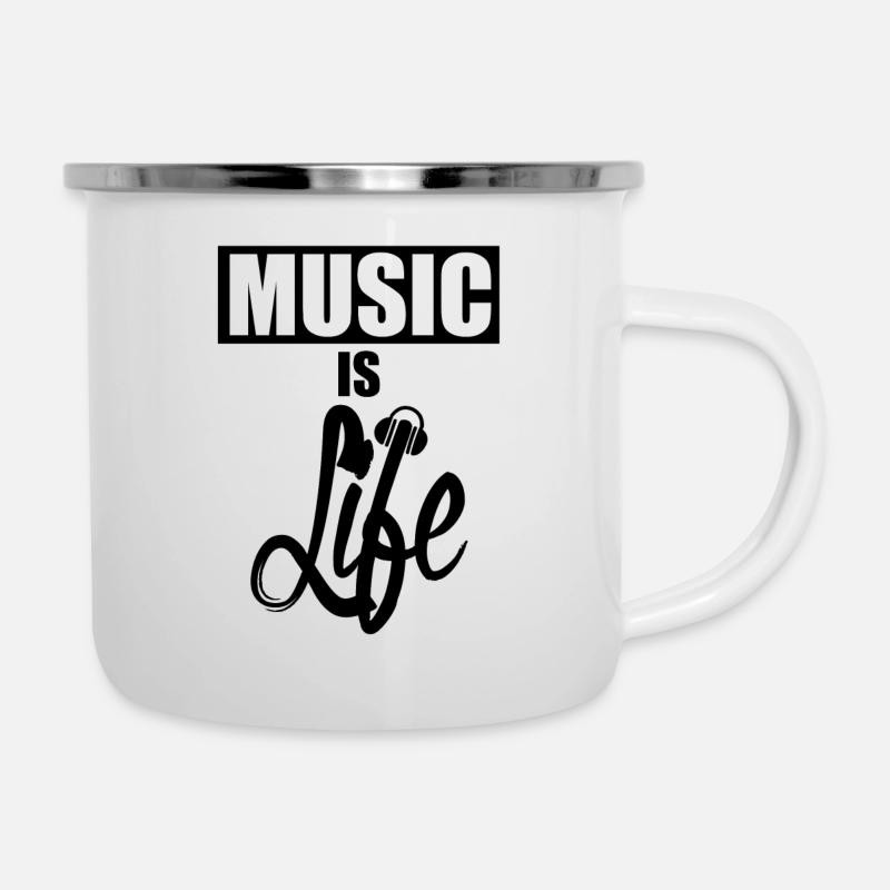 music - Camper Mug - white