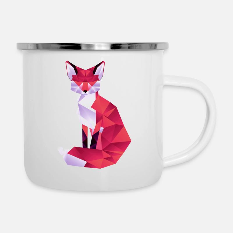 Fox red - Camper Mug - white