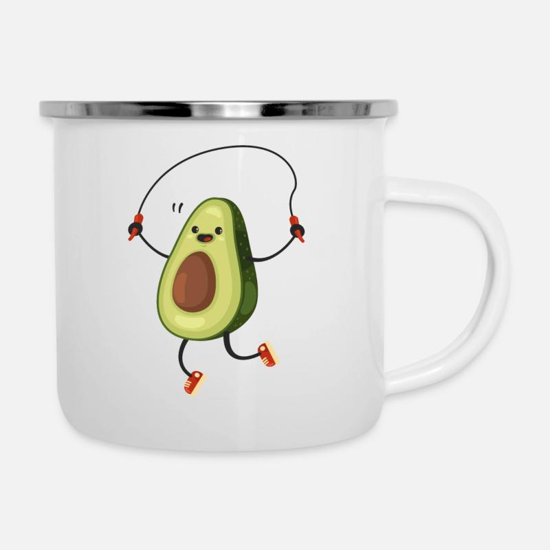 avocado - Camper Mug - white