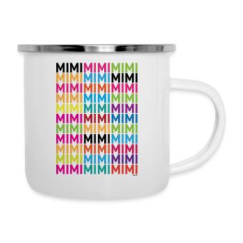 mimimimi17 - Emaille-Tasse - Weiß - Rechts