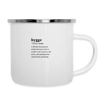 Hygge (homeliness) Clean Edition - Camper Mug - white - Right