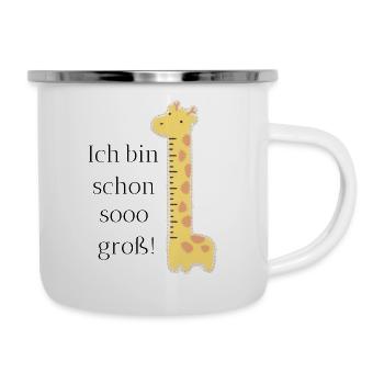 cute baby sayings baby clothes children's clothes - Camper Mug - white - Right